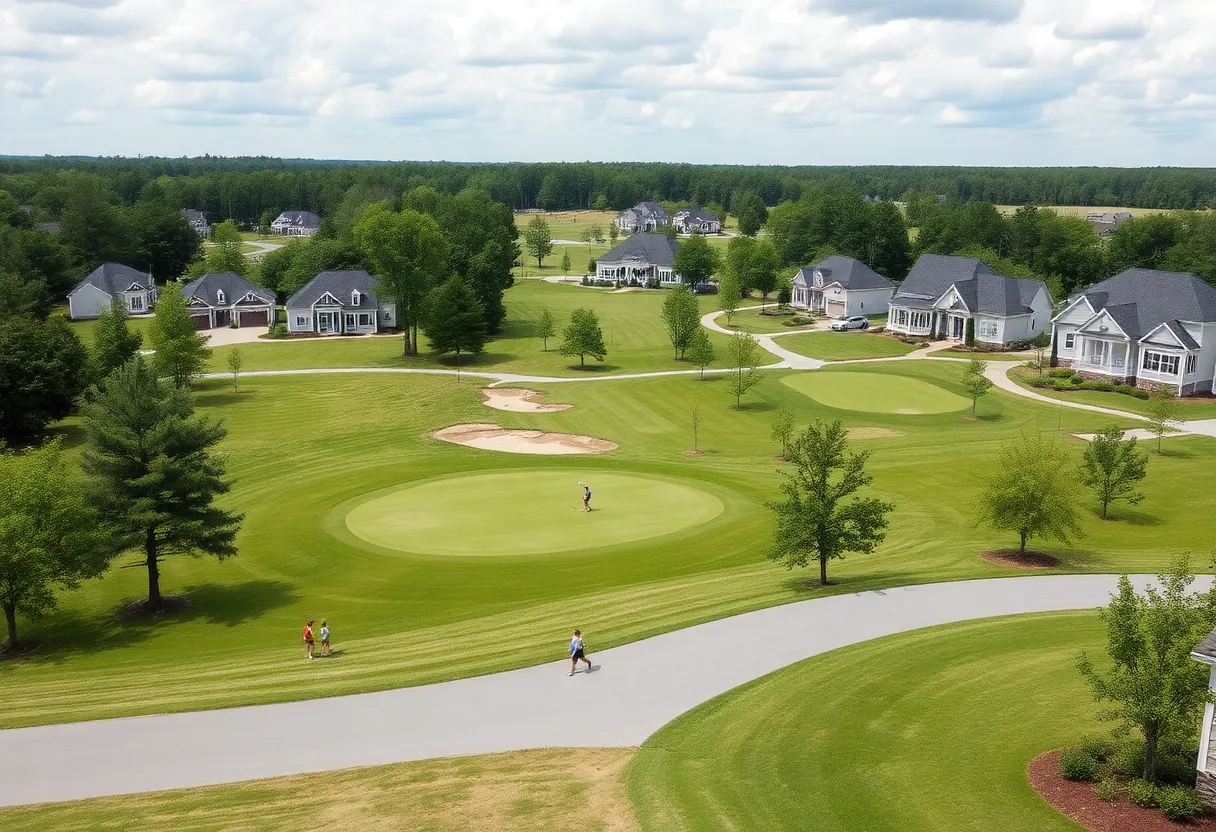 A family-friendly golf community in Chapin SC with secured living arrangements.