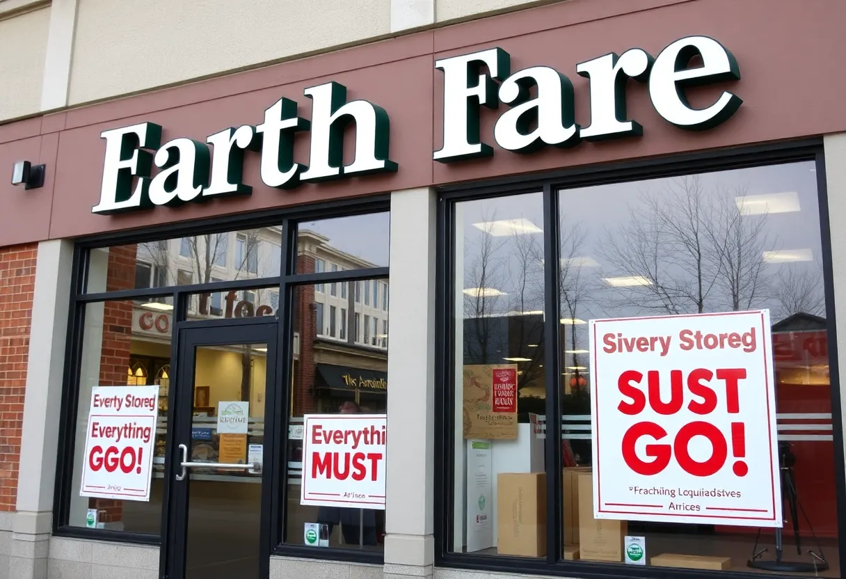 Earth Fare Liquidation Sale