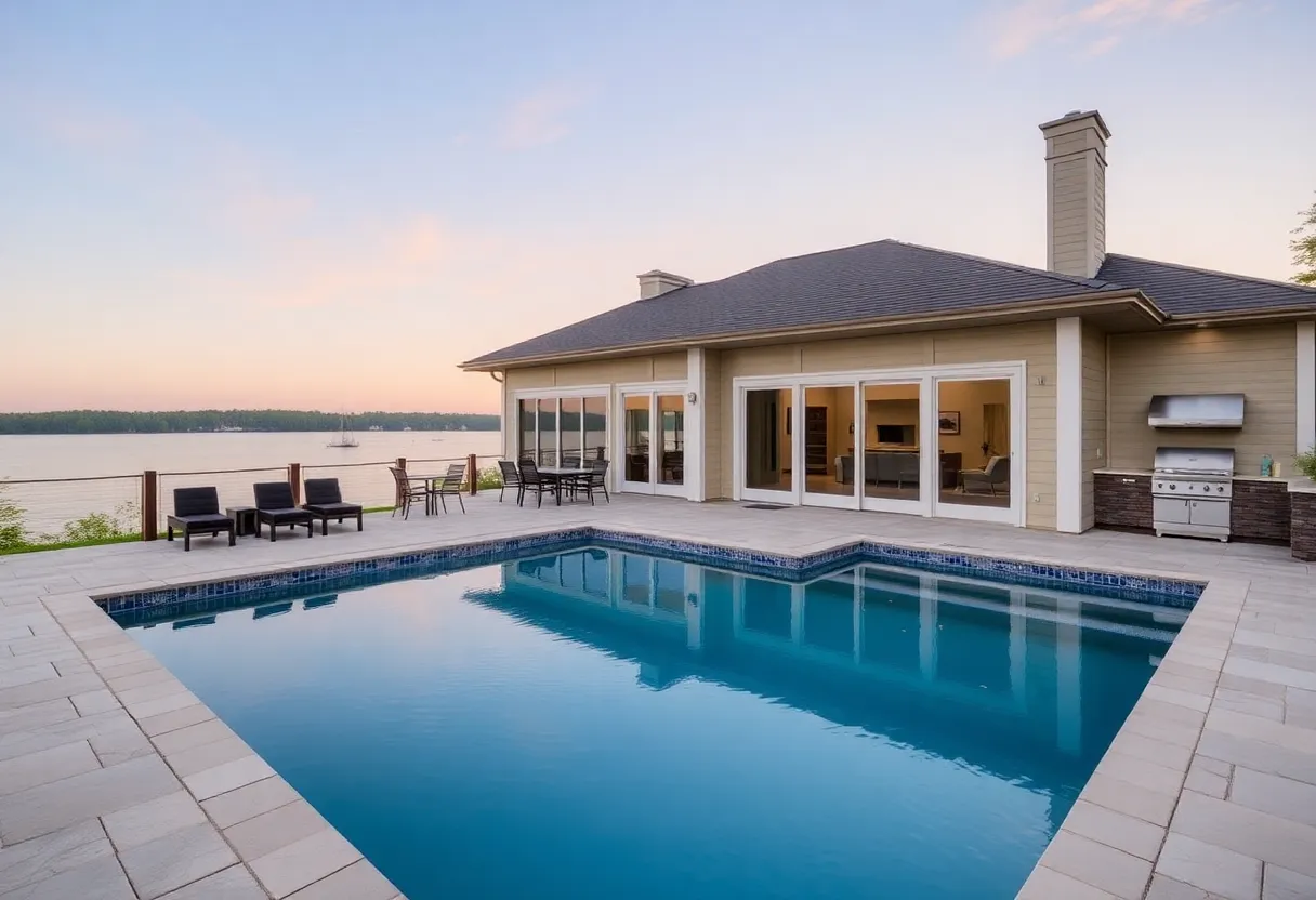 Beautiful three-bedroom luxury home with outdoor amenities in Chapin, SC