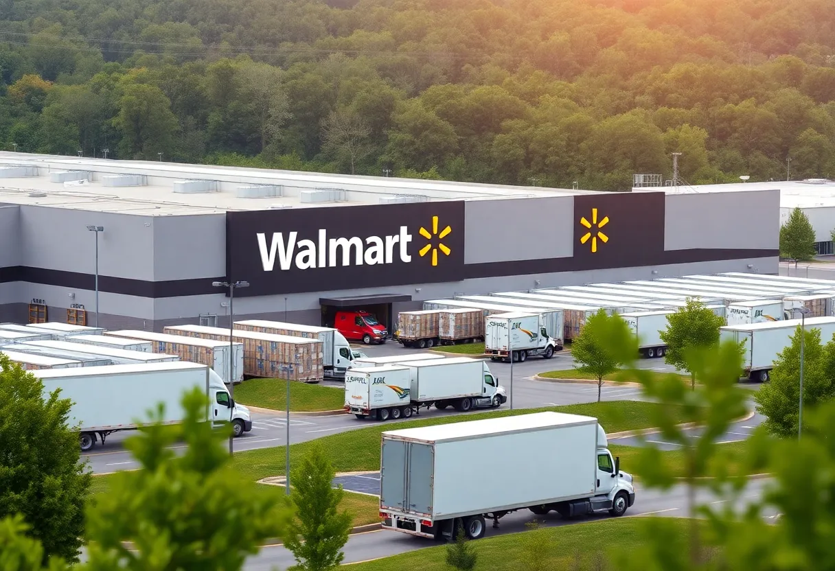 Walmart Fulfillment Center in Kings Mountain