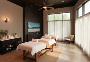 A serene spa environment in Chapin SC golf community