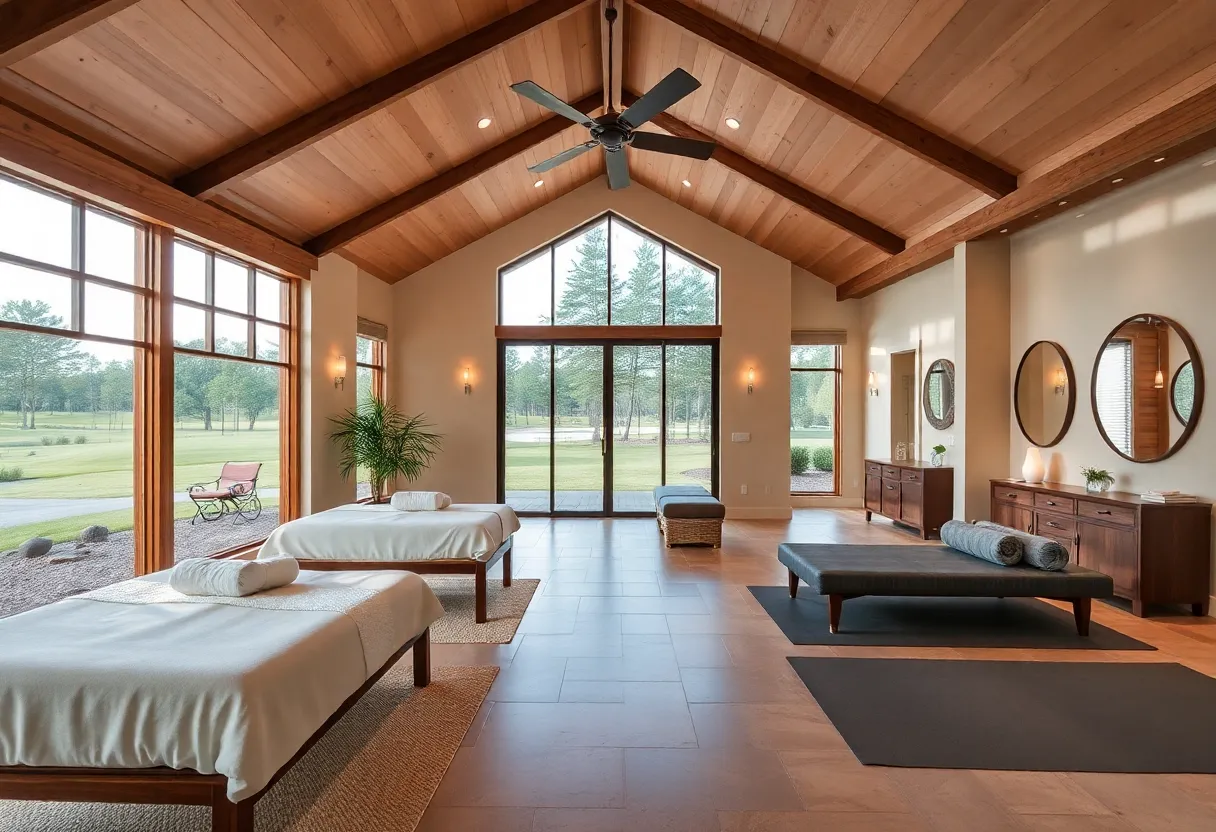 Relaxing spa and wellness center in Chapin SC golf community