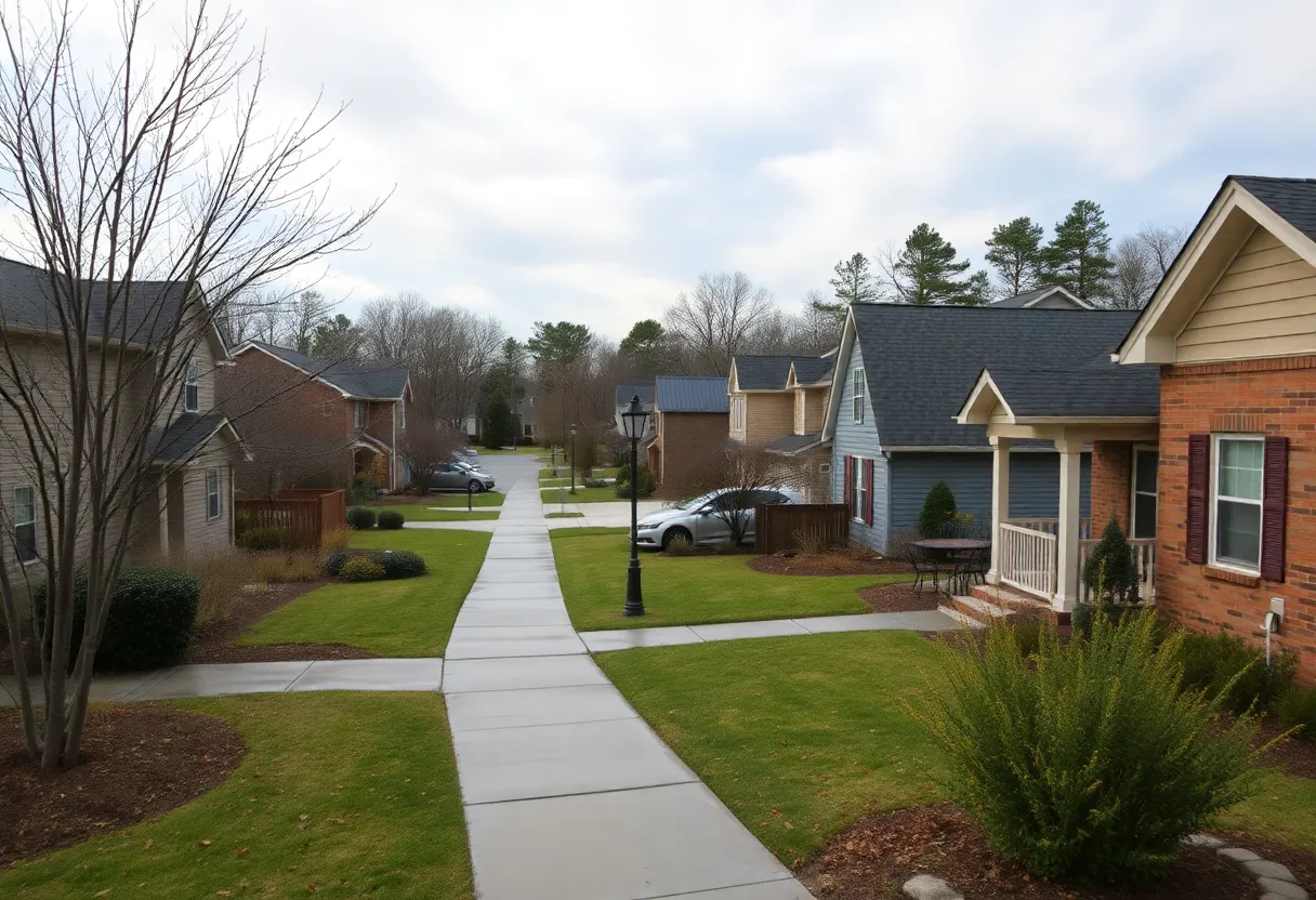Residents enjoying warm weather in Chapin, SC during December
