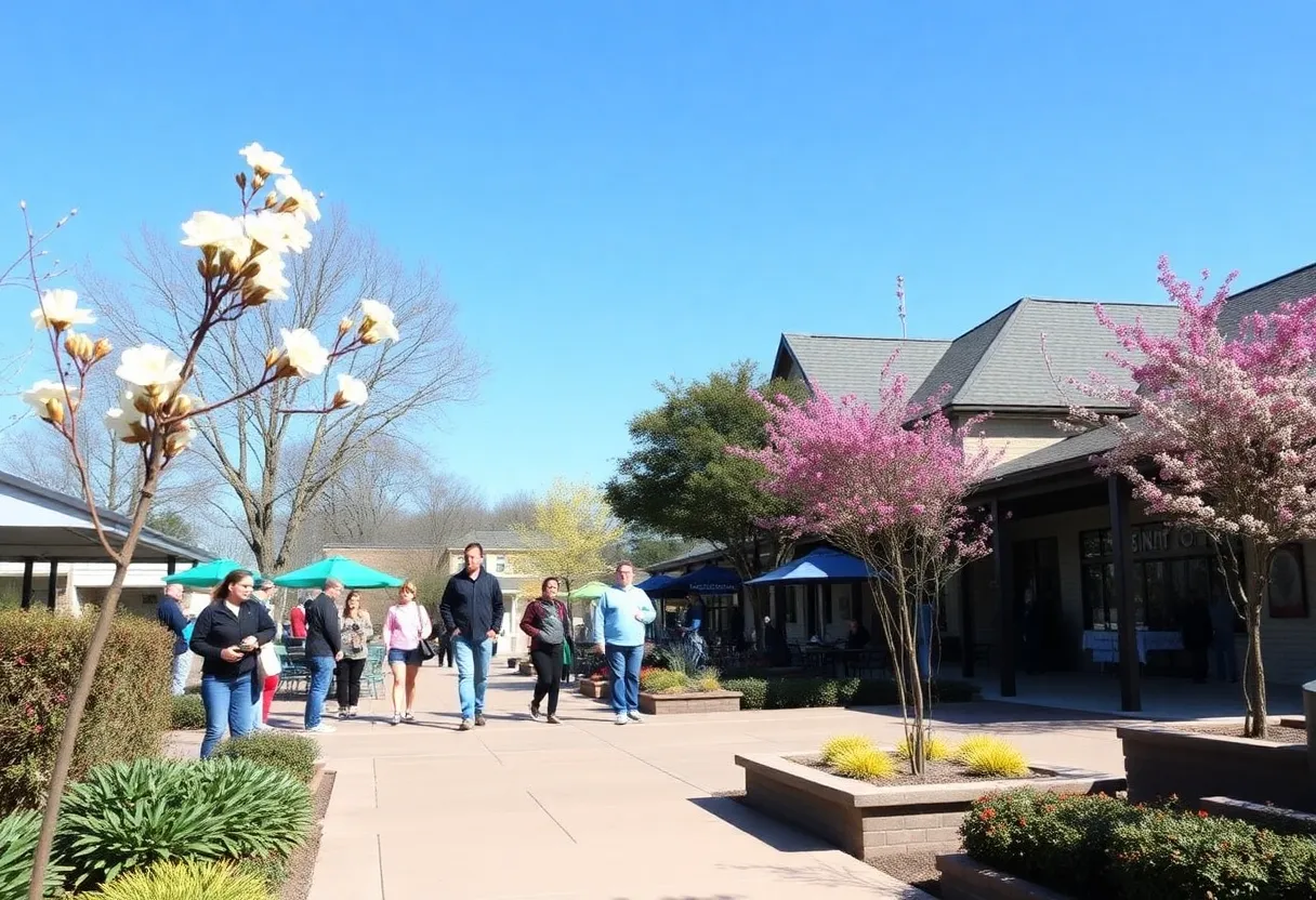 People enjoying a sunny day outdoors in Chapin, SC