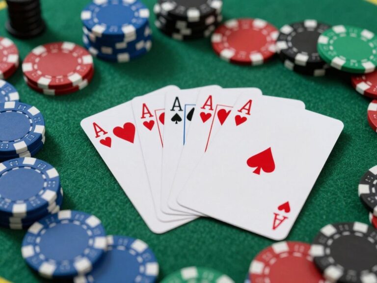 Abstract representation of illegal gambling activities.