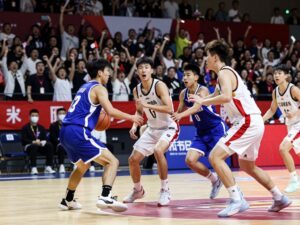 High school basketball teams competing in the Lower State championships
