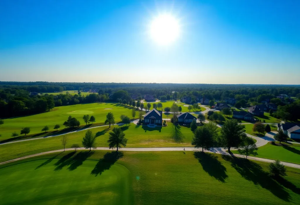 A vibrant golf community in Chapin SC with lush landscapes.