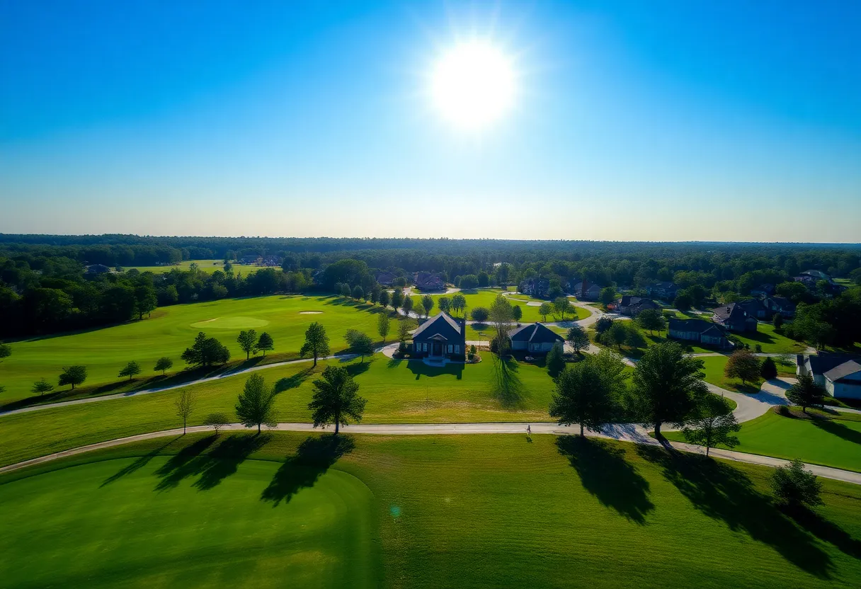 A vibrant golf community in Chapin SC with lush landscapes.