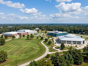 A landscape view of Chapin SC illustrating parks and technology developments.