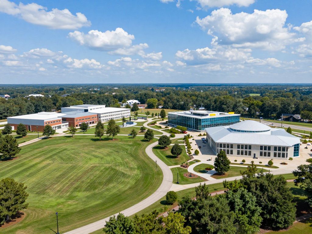 A landscape view of Chapin SC illustrating parks and technology developments.